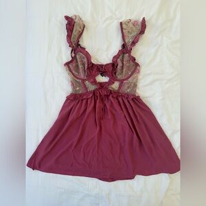 For Love & Lemons Camila Slip Dress